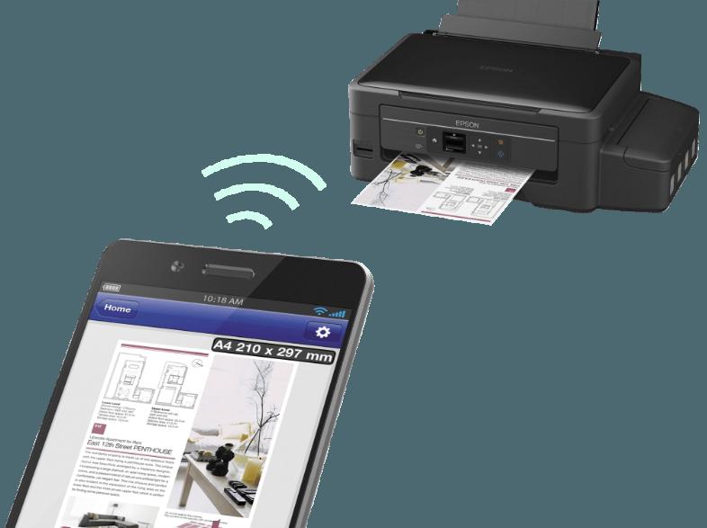 EPSON EcoTank ET-2550 Epson Micro Piezo™-Druckkopf 3-in-1 Tintenstrahldrucker, EPSON, EcoTank, ET-2550, Epson, Micro, Piezo™-Druckkopf, 3-in-1, Tintenstrahldrucker