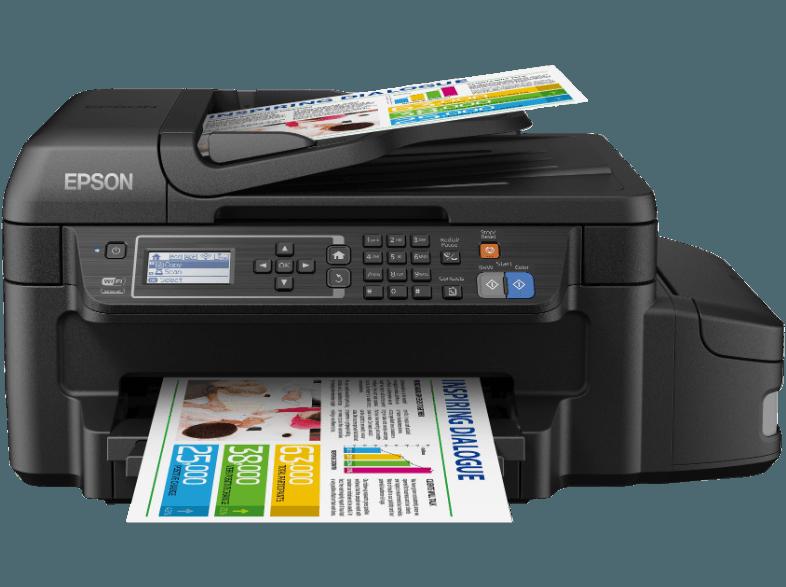 EPSON EcoTank ET-4550 PrecisionCore™-Druckkopf 4-in-1 Tintenstrahldrucker WLAN, EPSON, EcoTank, ET-4550, PrecisionCore™-Druckkopf, 4-in-1, Tintenstrahldrucker, WLAN