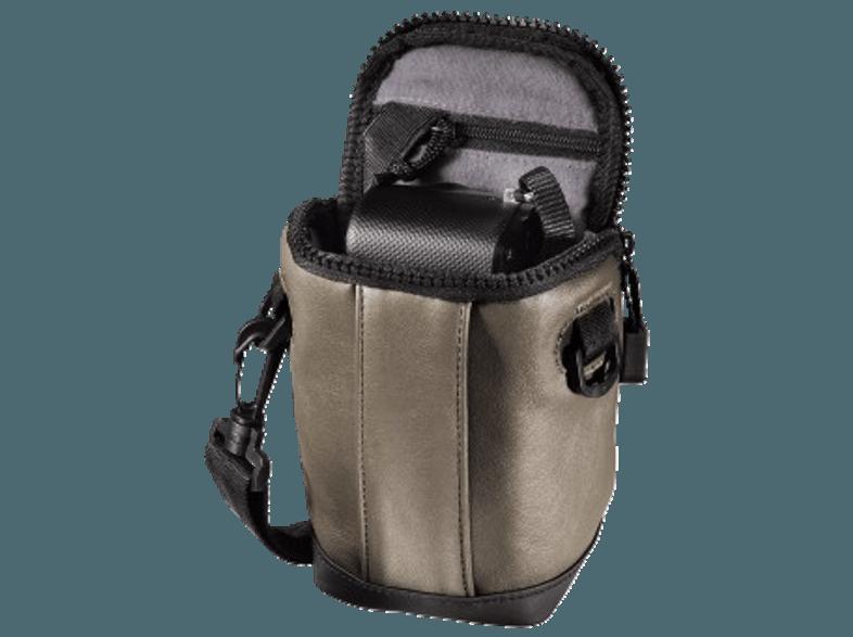 HAMA 126688 Treviso 90 Tasche für Digitalkamera und Zubehör (Farbe: Terra)