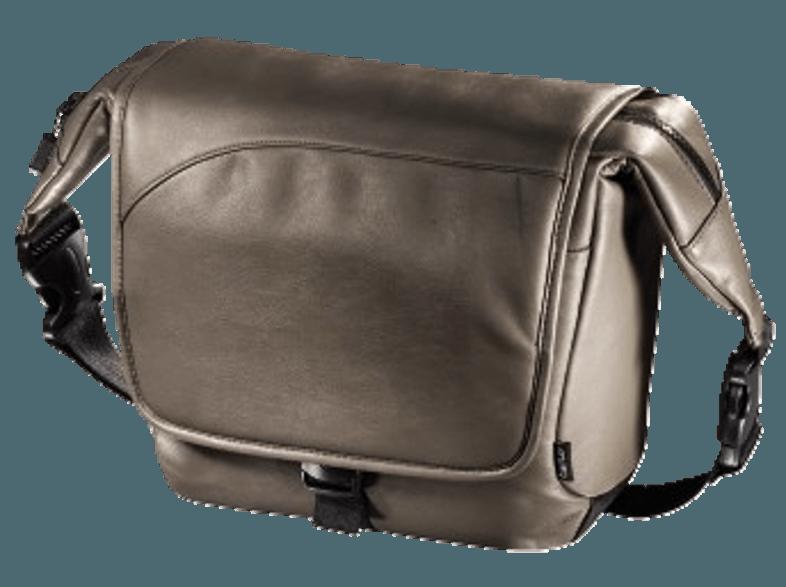 HAMA 126691 Treviso 140 Tasche für Digitalkamera mit Zubehör plus Tablet-PC (Farbe: Terra)