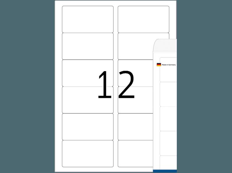 HERMA 10010 Ablösbare Etiketten 88.9x46.6 mm A4 300 St.