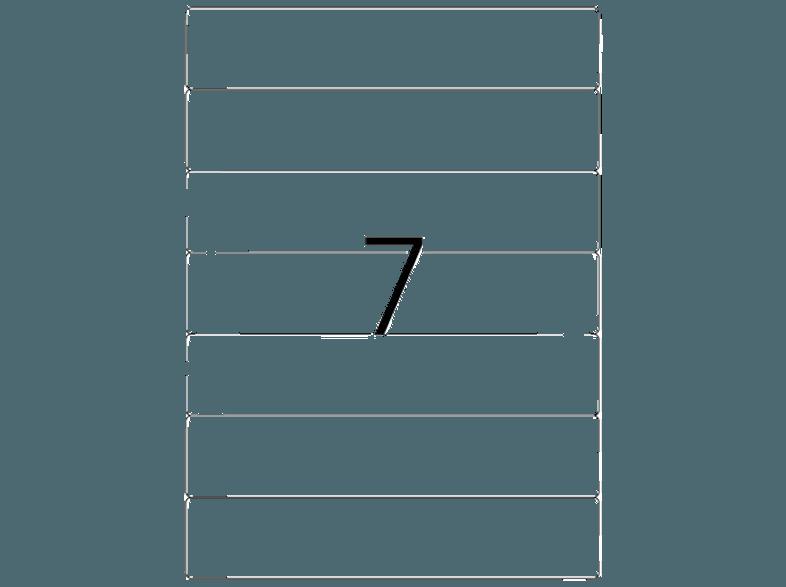 HERMA 10140 Ablösbare Ordneretiketten 192x38 mm A4 700 St.