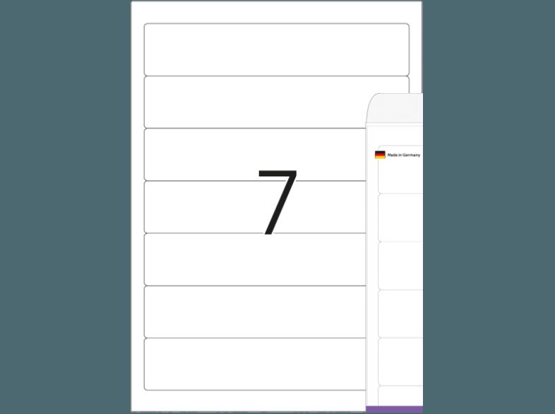 HERMA 10155 Ablösbare Ordneretiketten 192x38 mm A4 175 St.