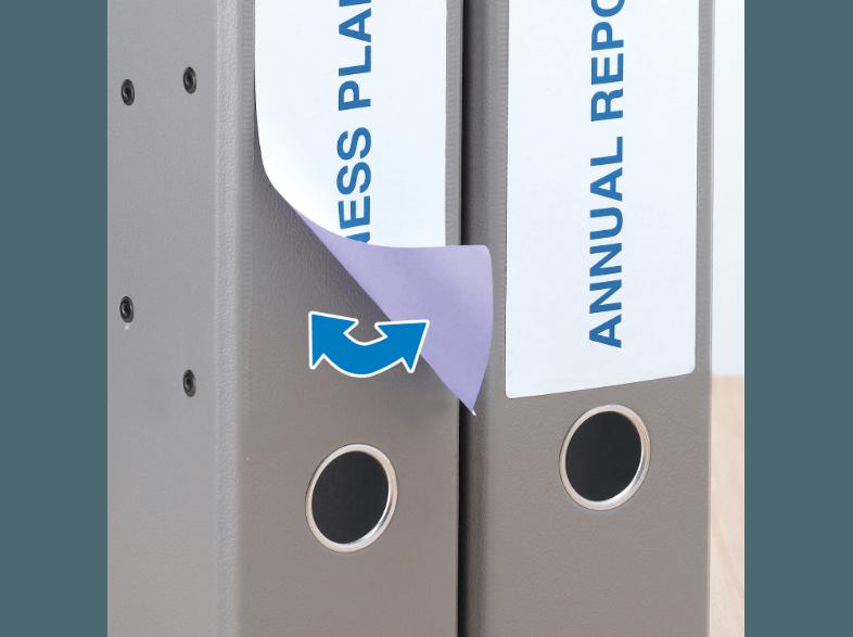 HERMA 10165 Ablösbare Ordneretiketten 192x61 mm A4 100 St.