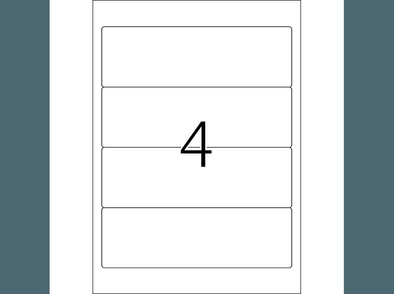 HERMA 10167 Ablösbare Ordneretiketten 192x61 mm A4 80 St., HERMA, 10167, Ablösbare, Ordneretiketten, 192x61, mm, A4, 80, St.