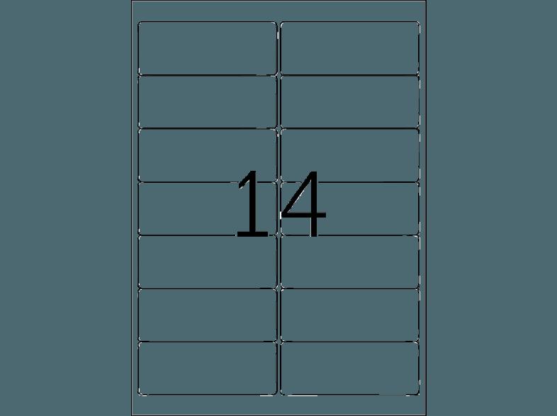 HERMA 10310 Repositionierbare Adressetiketten 99.1x38.1 mm A4 1400 St., HERMA, 10310, Repositionierbare, Adressetiketten, 99.1x38.1, mm, A4, 1400, St.