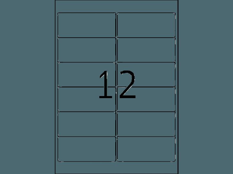 HERMA 10311 Repositionierbare Adressetiketten 99.1x42.3 mm A4 1200 St., HERMA, 10311, Repositionierbare, Adressetiketten, 99.1x42.3, mm, A4, 1200, St.