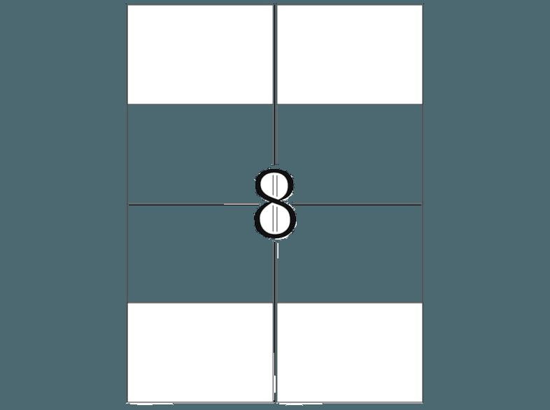 HERMA 10312 Repositionierbare Adressetiketten 99.1x67.7 mm A4 800 St.