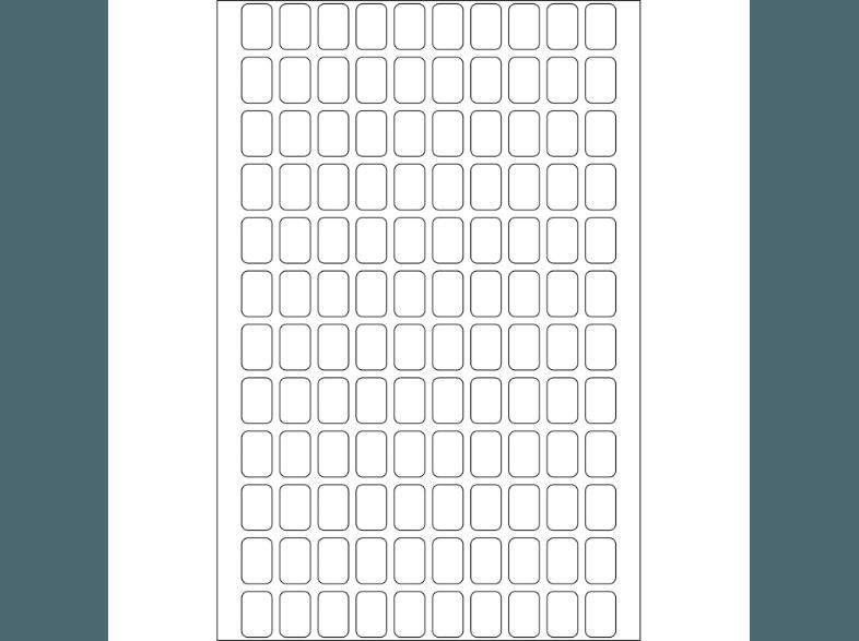 HERMA 10600 Vielzwecketiketten 8x12 mm  384 St.