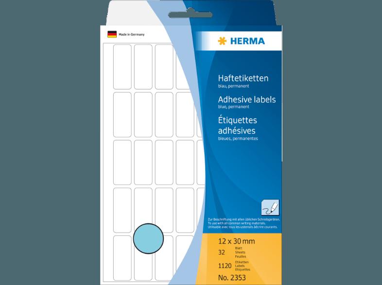 HERMA 2353 Vielzwecketiketten 12x30 mm  1120 St.