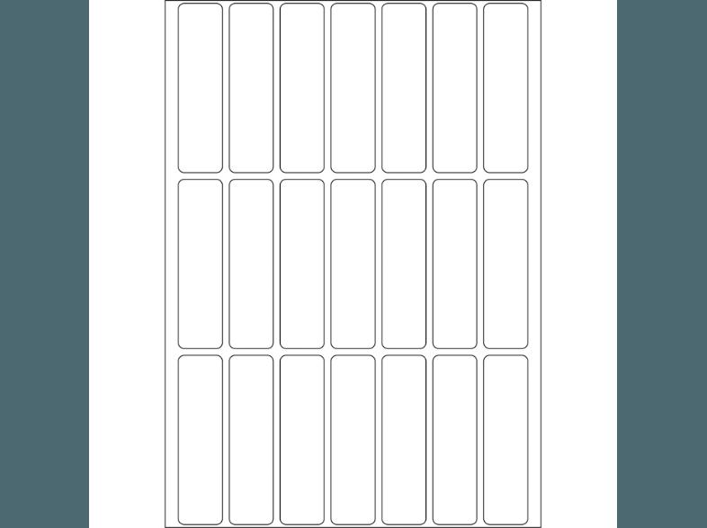 HERMA 2370 Vielzwecketiketten 13x50 mm  672 St.