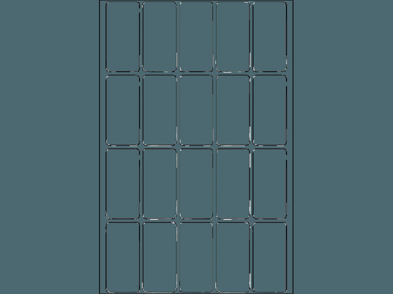 HERMA 2400 Vielzwecketiketten 19x40 mm  64 St.