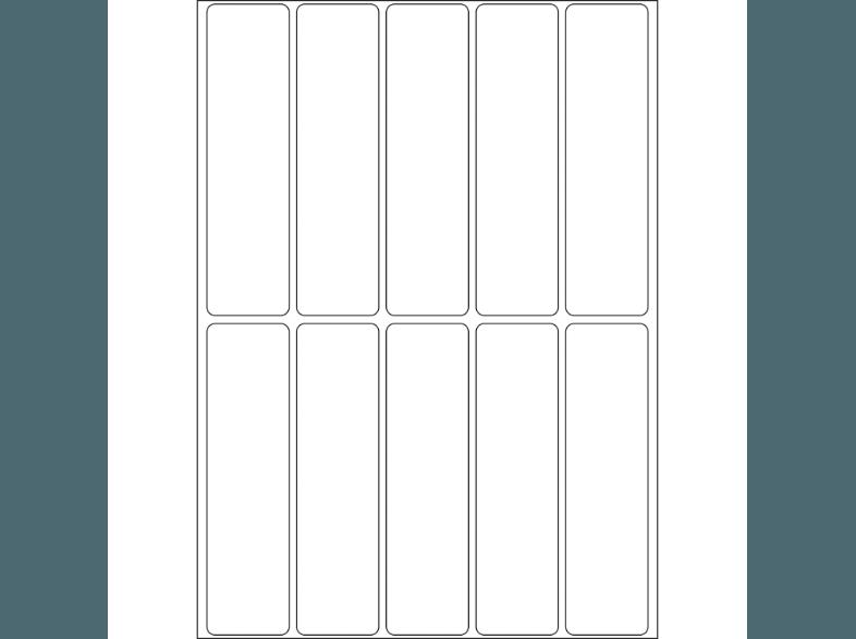 HERMA 2420 Vielzwecketiketten 20x75 mm  32 St.