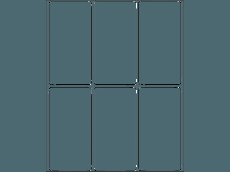 HERMA 2480 Vielzwecketiketten 34x67 mm  192 St.