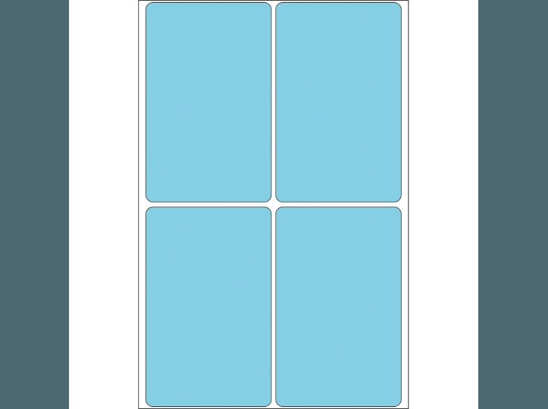 HERMA 2493 Vielzwecketiketten 52x82 mm  128 St.