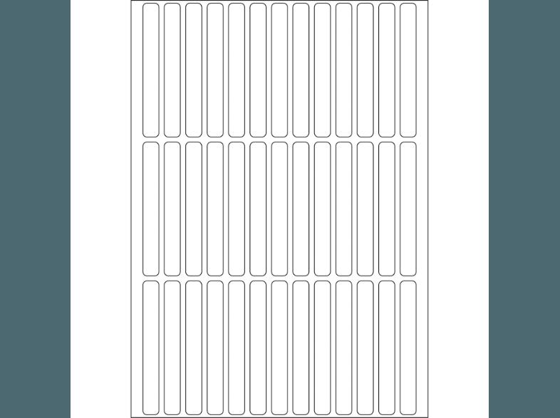 HERMA 2530 Vielzwecketiketten 6x50 mm  1248 St.
