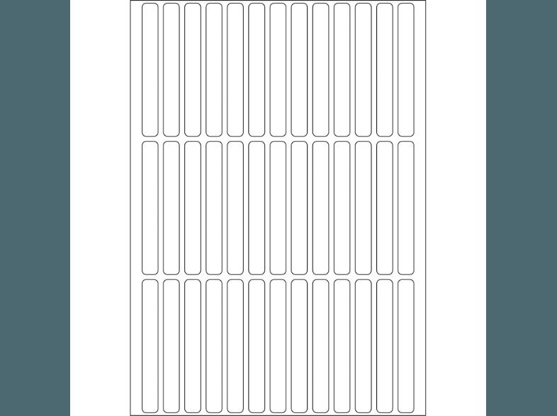 HERMA 2530 Vielzwecketiketten 6x50 mm  1248 St., HERMA, 2530, Vielzwecketiketten, 6x50, mm, 1248, St.