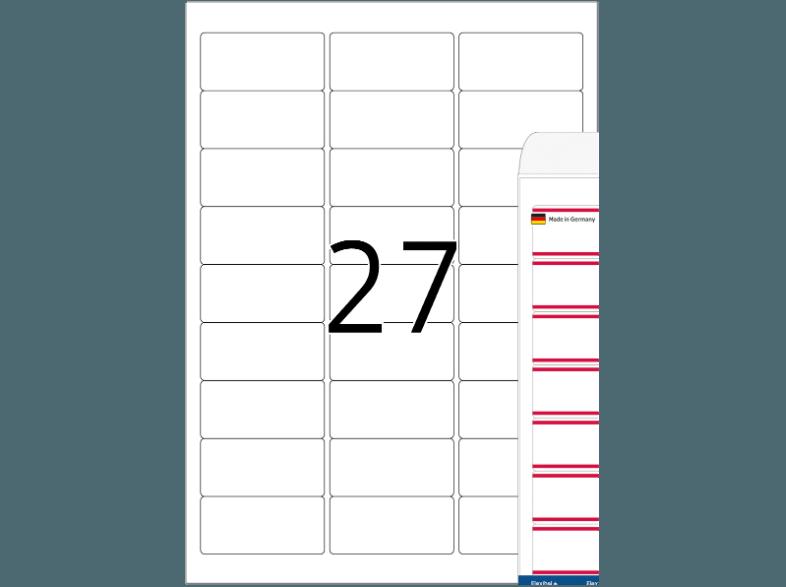 HERMA 4418 Namensetiketten 63.5x29.6 mm A4 675 St.