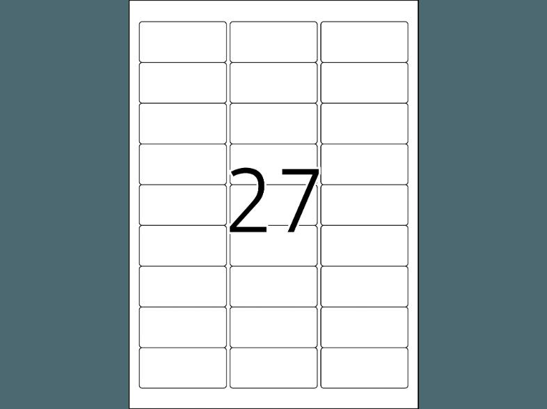 HERMA 4419 Namensetiketten 63.5x29.6 mm A4 675 St.