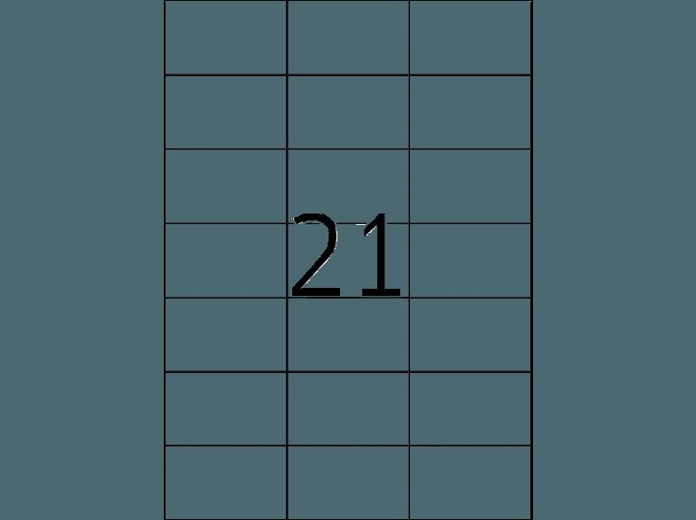 HERMA 4668 Etiketten Premium 70x42.3 mm A4 2100 St.