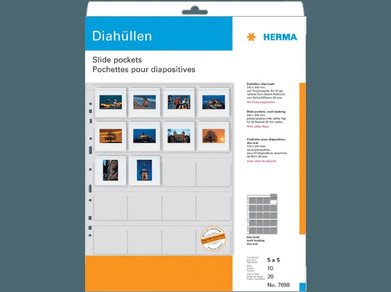 HERMA 7698 Diahüllen   10 St.