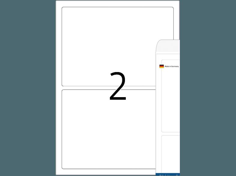 HERMA 8333 Schilder strapazierfähig 190x135 mm A4 50 St.