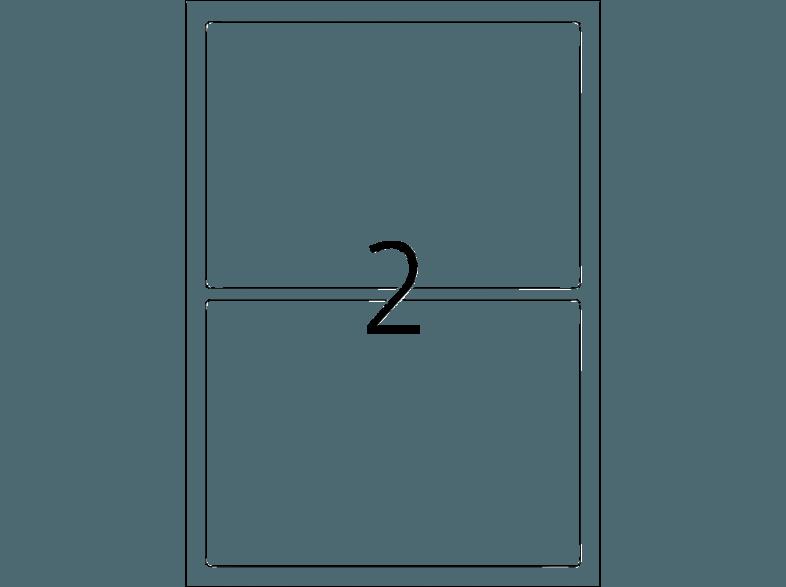 HERMA 8333 Schilder strapazierfähig 190x135 mm A4 50 St.