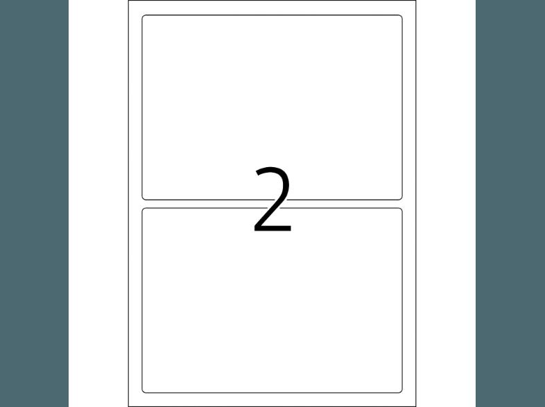 HERMA 8333 Schilder strapazierfähig 190x135 mm A4 50 St.