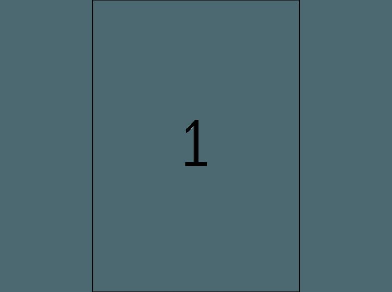 HERMA 8335 Etiketten strapazierfähig 210x297 mm A4 25 St.