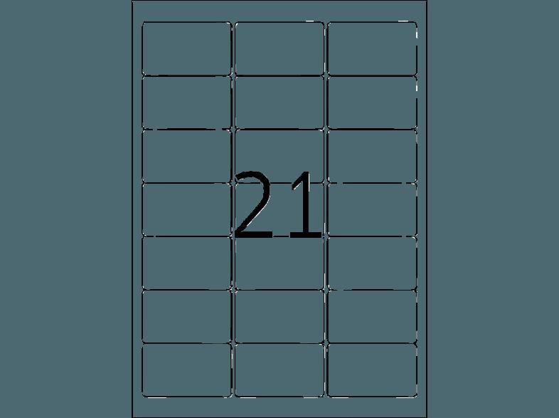 HERMA 8632 Adressetiketten 63.5x38.1 mm A4 210 St.