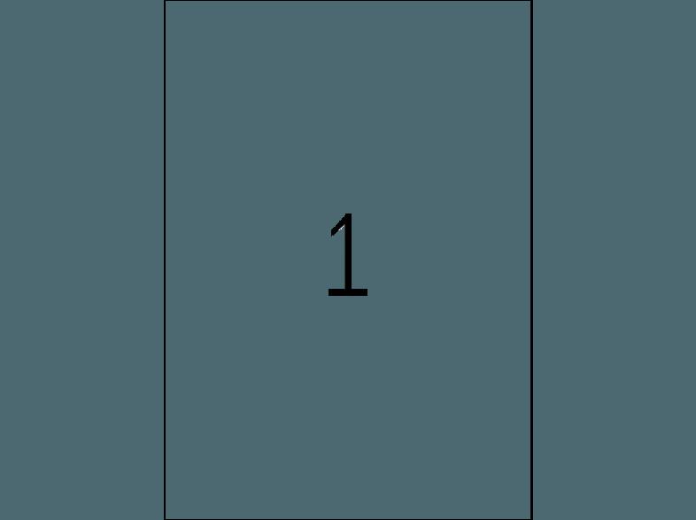 HERMA 9500 Outdoor Klebefolie 210x297 mm A4 10 St.