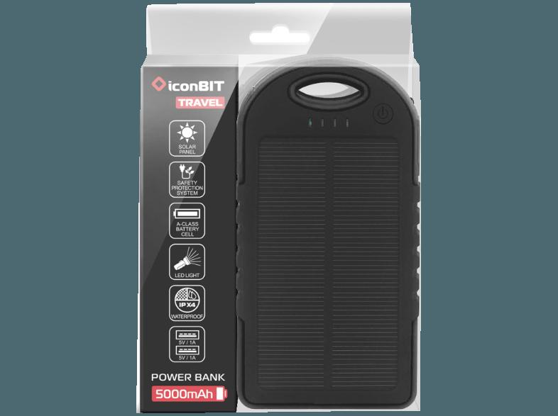 ICONBIT FTB TRAVEL  5.000 mAh Schwarz