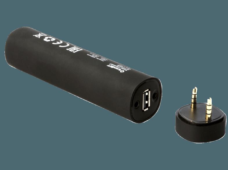 ICONBIT FTB4000BT Powerbank mit Bluetooth Lautsprecher und Line-In Funktion 4000 mAh Schwarz