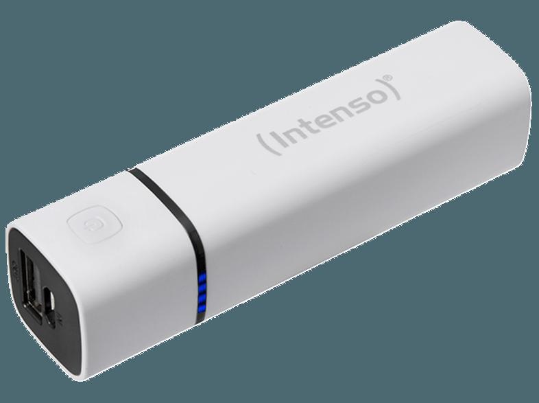 INTENSO 7320502  P2600 Powerbank 2600 mAh Weiß, INTENSO, 7320502, P2600, Powerbank, 2600, mAh, Weiß