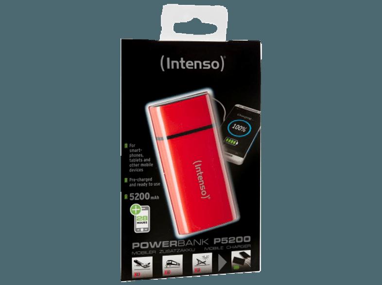 INTENSO 7320526 P5200 Powerbank 5200 mAh Rot