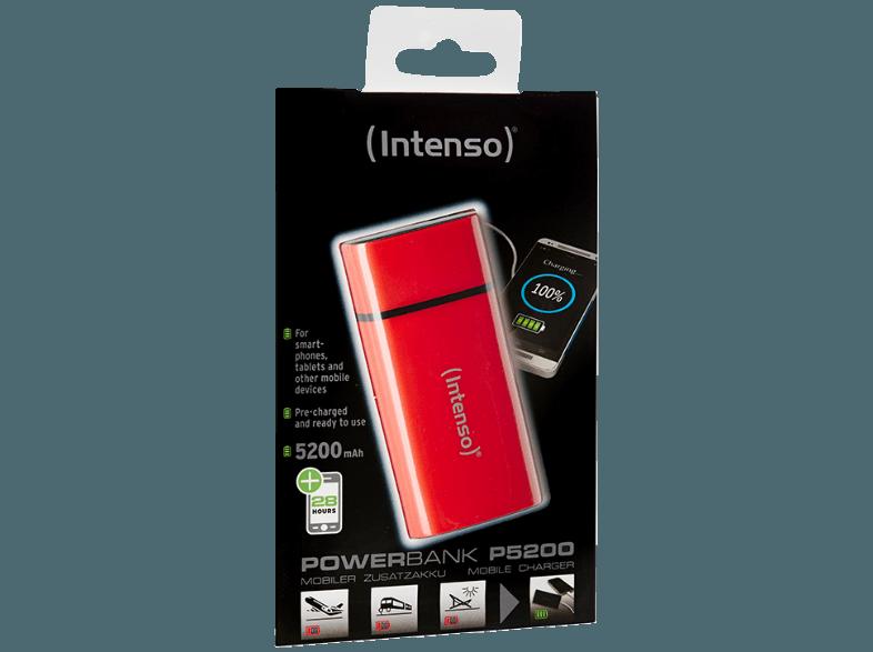 INTENSO 7320526 P5200 Powerbank 5200 mAh Rot