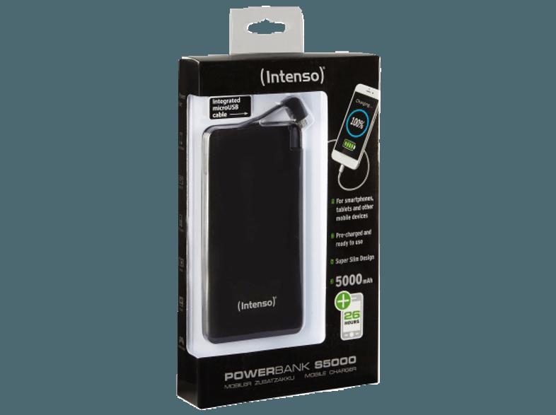 INTENSO 7332500 S2500 Powerbank 2500 mAh Schwarz, INTENSO, 7332500, S2500, Powerbank, 2500, mAh, Schwarz