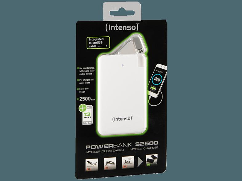 INTENSO 7332502 S2500 Powerbank 2500 mAh Weiß