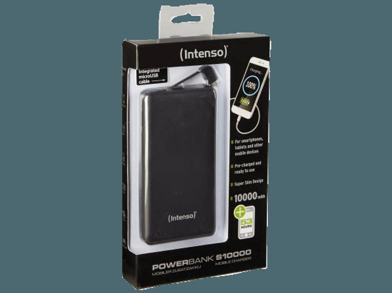 INTENSO 7332530 S10000 Powerbank 10000 mAh Schwarz, INTENSO, 7332530, S10000, Powerbank, 10000, mAh, Schwarz