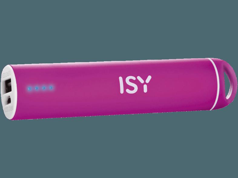 ISY IAP-1603 Powerbank 2200mAh pink Powerbank 2200 mAh Pink