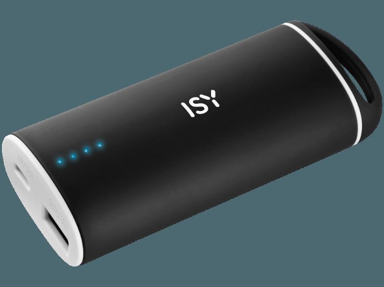 ISY IAP-2003 5200 mAh Powerbank, schwarz Powerbank 5200 mAh Schwarz