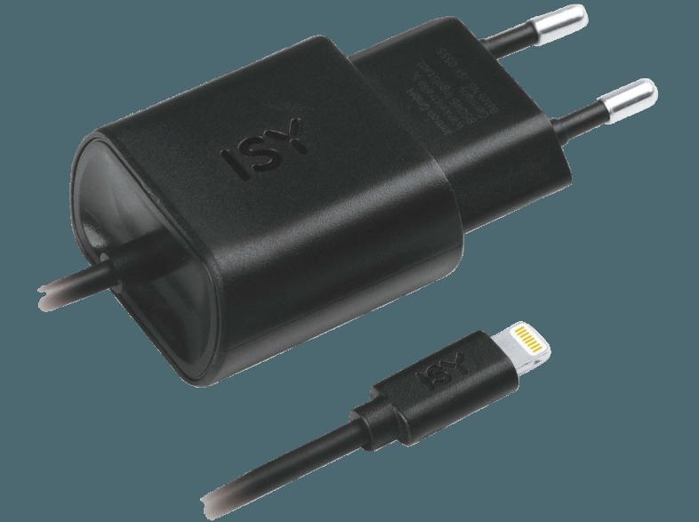 ISY Micro USB Wall Charger with lightning cable, 1.2 A Ladekabel