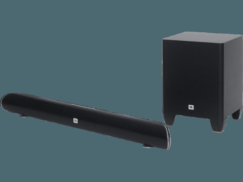 JBL Cinema SB250 Soundbar (2.1 Heimkino-System, Soundbar, Subwoofer, Bluetooth, Schwarz)