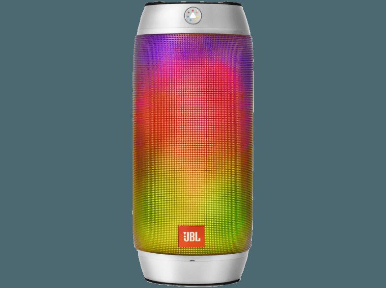 JBL Pulse2 Bluetooth Lautsprecher Silber