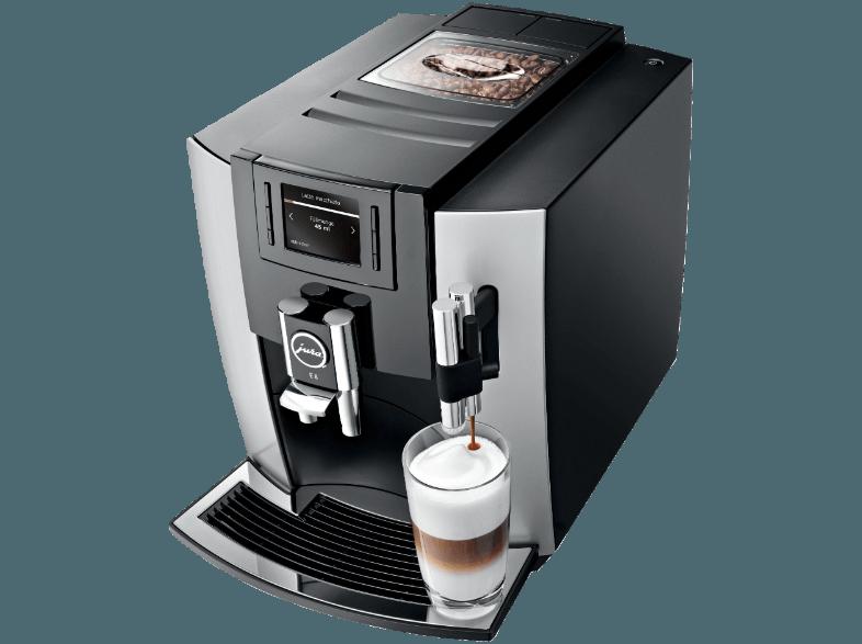 JURA 15084 E8 One-Touch-Cappuccino Vollautomat (Mehrstufiges AromaG3-Mahlwerk, 1.9 Liter, Platin)
