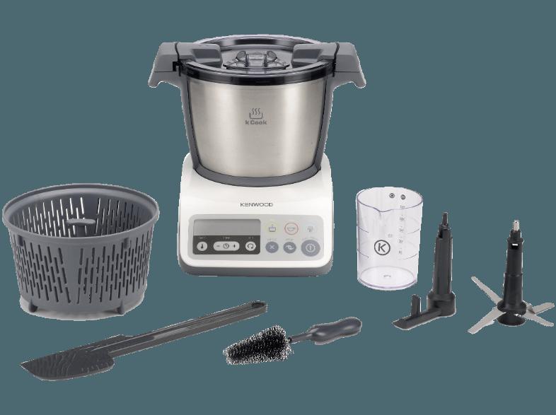 KENWOOD CCC200WH kCook Küchenmaschine mit Kochfunktion Weiß/Grau 150-800 Watt, KENWOOD, CCC200WH, kCook, Küchenmaschine, Kochfunktion, Weiß/Grau, 150-800, Watt