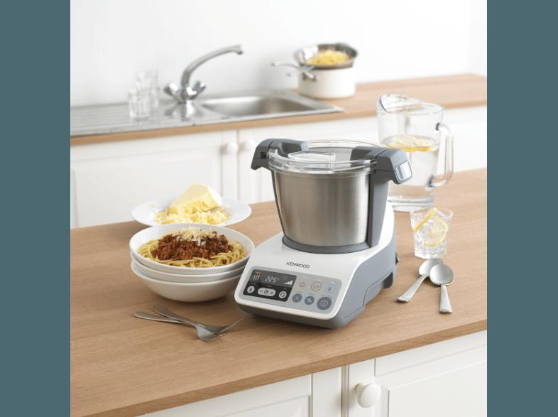 KENWOOD CCC200WH kCook Küchenmaschine mit Kochfunktion Weiß/Grau 150-800 Watt