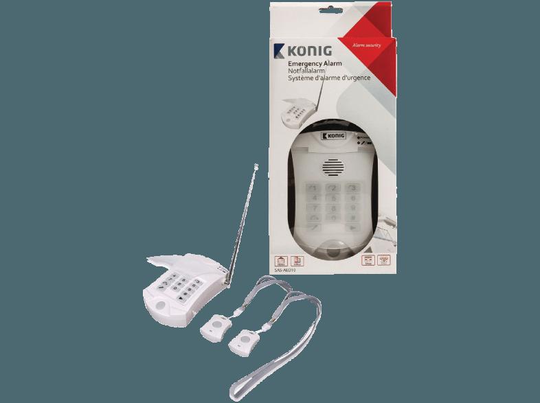 KÖNIG SAS-AED10 Alarmsystem mit Telefonwahlgerät