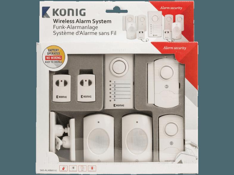 KÖNIG SAS-ALARM110 Alarmsystem, KÖNIG, SAS-ALARM110, Alarmsystem