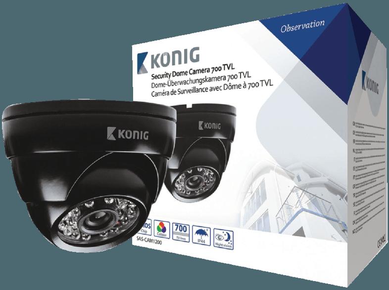 KÖNIG SAS-CAM1200 Überwachungskamera, KÖNIG, SAS-CAM1200, Überwachungskamera